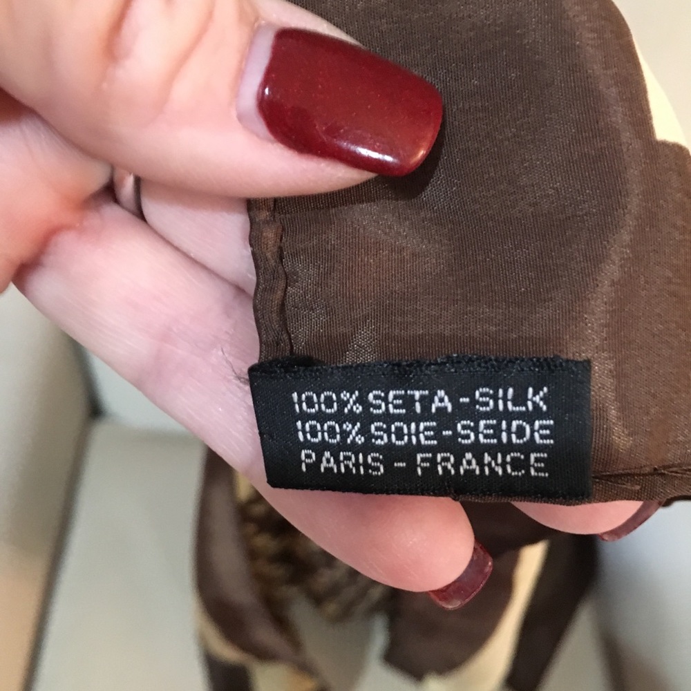 Louis Vuitton silk scarf